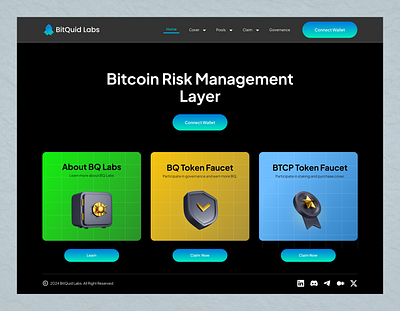 BQLabs - Web3 Dashboard bitcoin blockchain crypto logo ui uiux ux web3