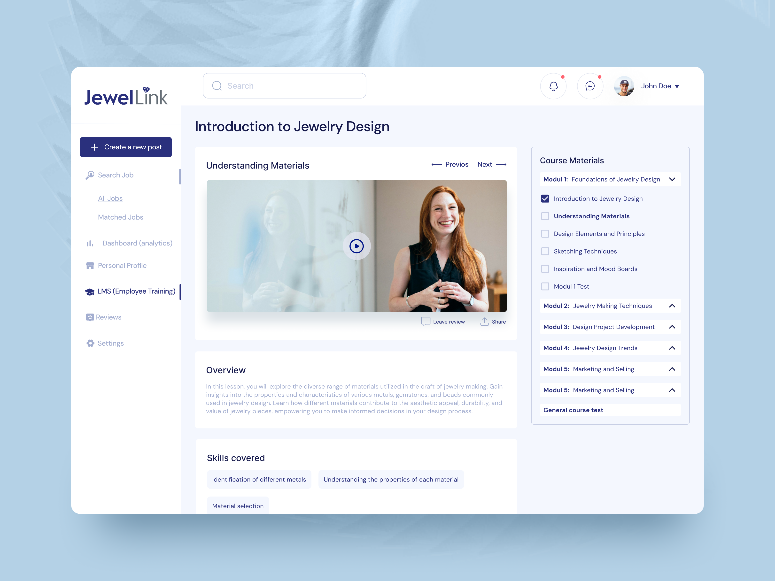 The JewelLink Platform 🌟 application branding design desktop mobile platform ui uiux ux web web design