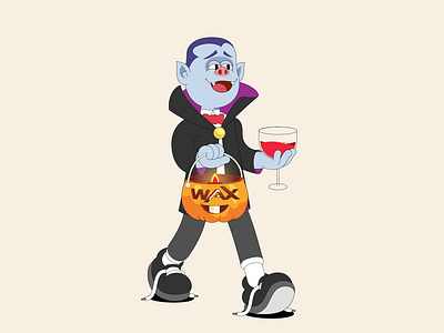 Happy Halloween (Vampire) animation animator cartoon characteranimation characterdesign graphic design illustration motion graphics walkcycle