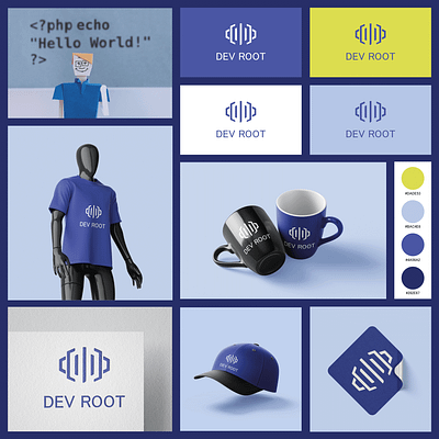 Dev root -Branding identity