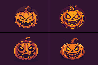 Eerie Shadows: Haunted Halloween Logos halloween