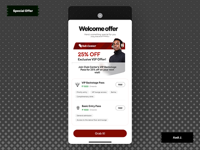 Special Offer - Bottom sheet Design Concept bottom sheet bottom sheet ui bottomsheet ui dailyui design mobile bottom sheet ui mobile ui offer bottom sheet ui offer ui ui ui design ui designer vector