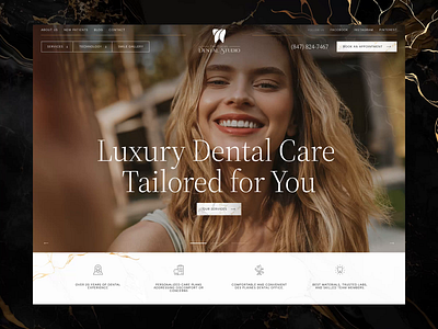 Des Plaines - Dental Studio clinic dental dentist design figma portfolio product stomatology ui ux webdesign