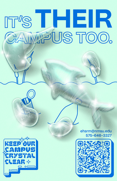 Campus Water Pollution Campaign Poster campaign campaign poster environment environmental environmentalism flyer flyer design graphic design illustration pollution poster poster design