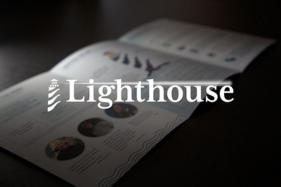 Lighthouse Detroit branding brochure design logo print