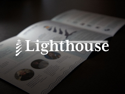 Lighthouse Detroit branding brochure design logo print