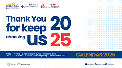 Calendar 2025 animation branding graphic design logo