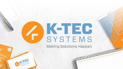 K-TEC Systems / Brand Identity branding corporate identity industrial