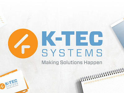 K-TEC Systems / Brand Identity branding corporate identity industrial