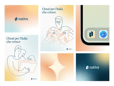 Nativa - Proposal Branding branding graphic design logo ui