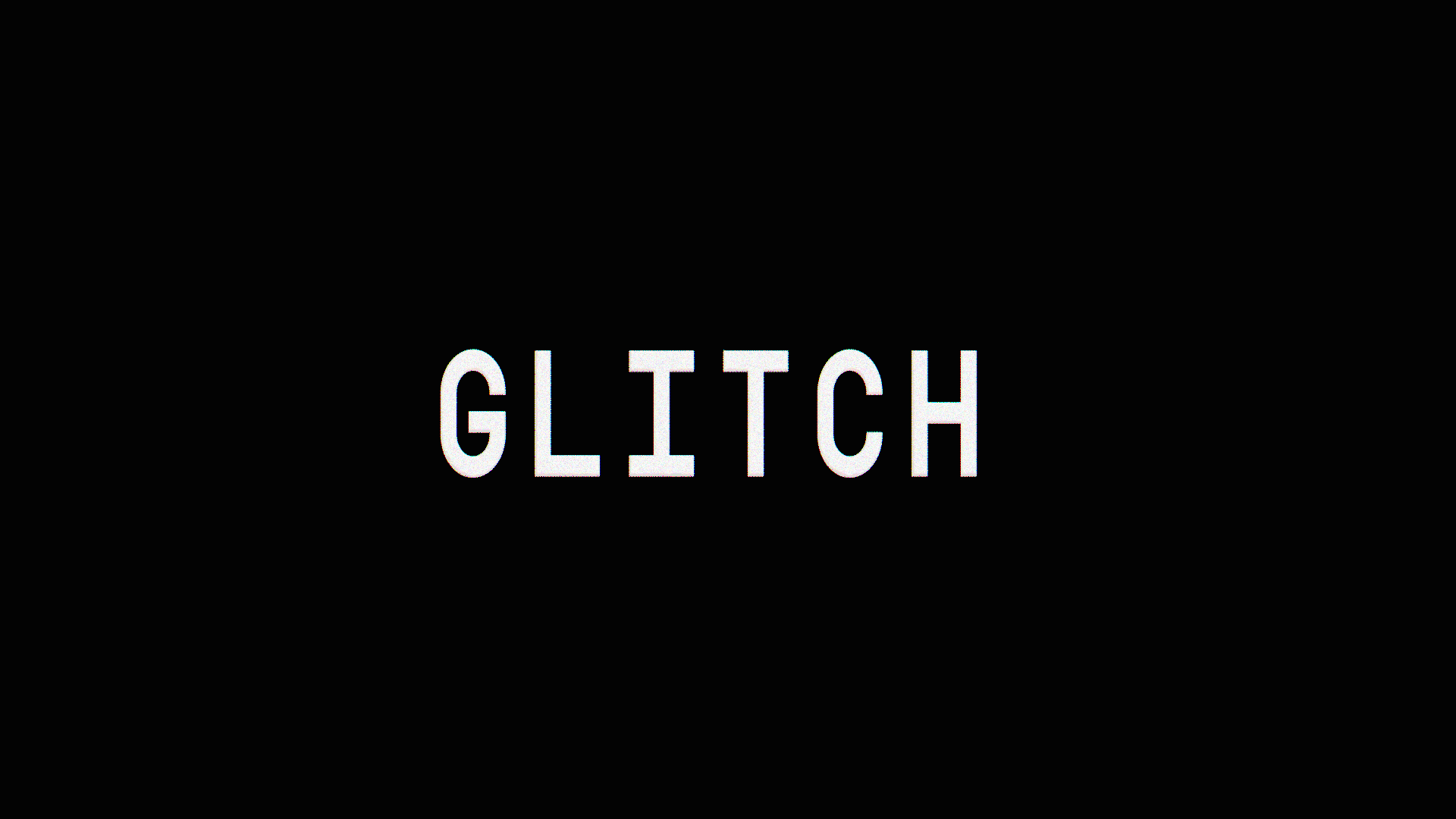 Glitch Forever branding gif illustration motion graphics