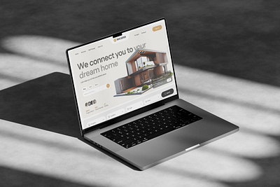 Real Estate Landing Page landing page property real estate uiux web design