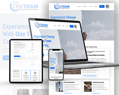 SEO-Optimized Website for OneTeamQLD branding design logo seo video editing web design website wordpress