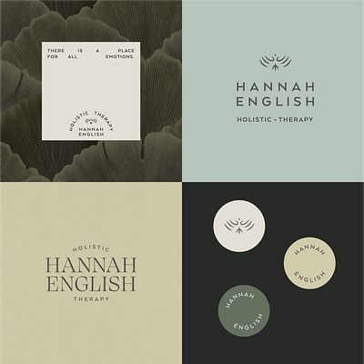 Branding for Hannah English branding graphic design logo