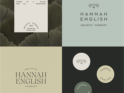 Branding for Hannah English branding graphic design logo