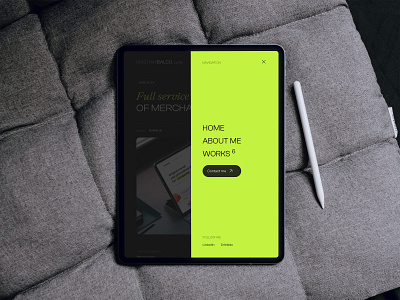 kristianbalco.com - Crisp & catchy websites - navigation animation branding crisp and catchy design gsap navigation portfolio responsivness ui ux web web development webdesign website