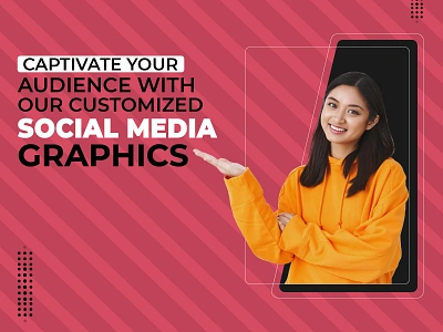 Captivate Your Audience with Customized Social Media Graphics! creative design design graphic design marketing social media