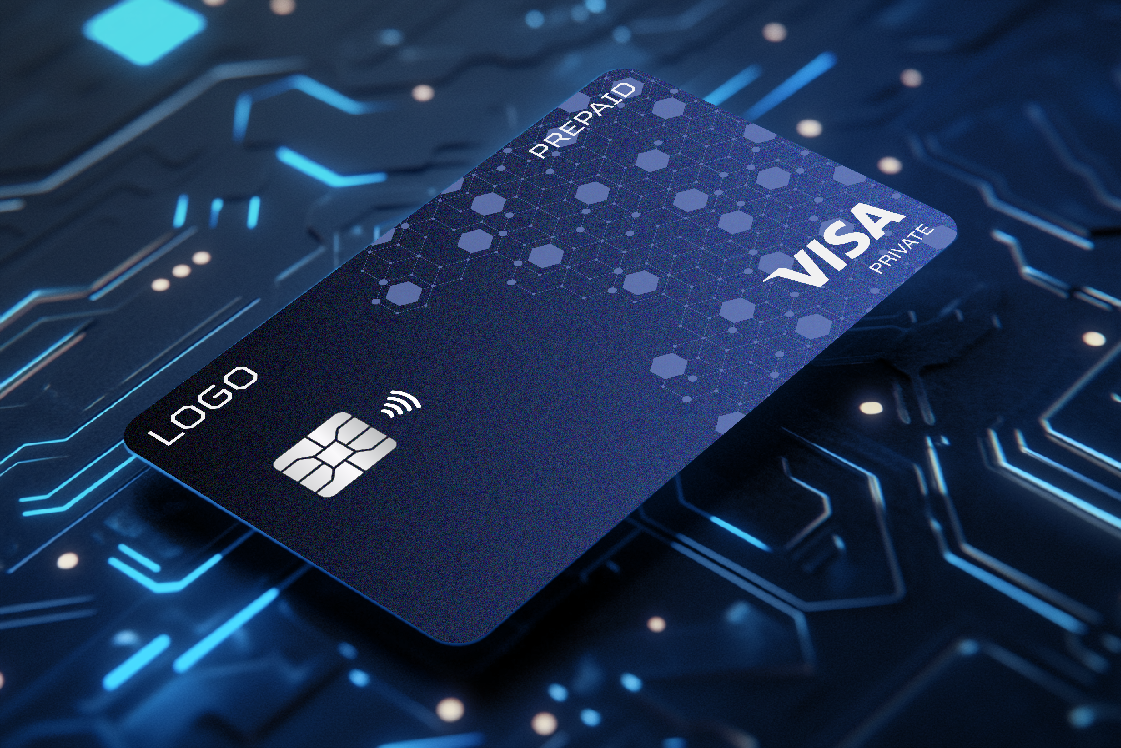 Example of Modern Credit Card & Master Card Design