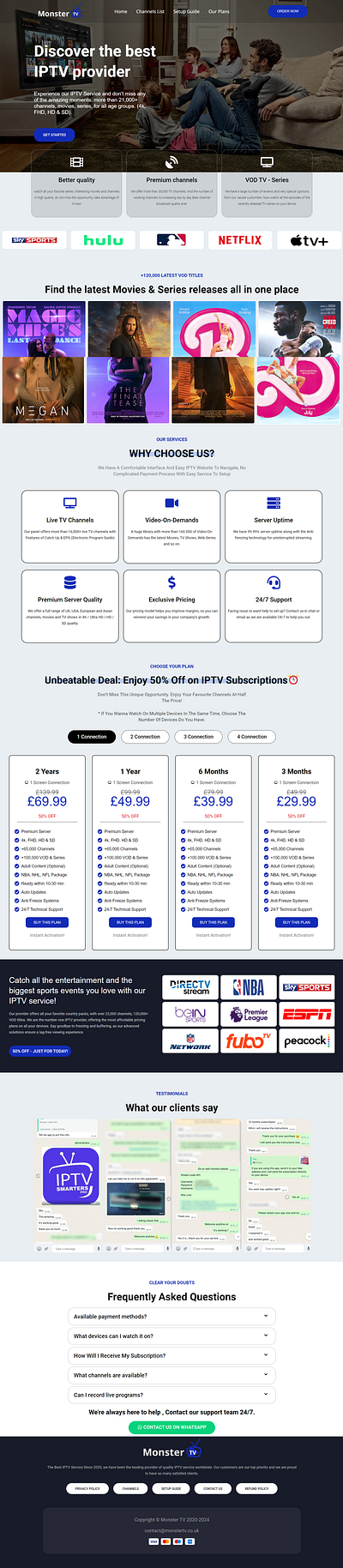 Iptv Website Templats for Iptv bussines iptv business iptv site iptv template iptv website iptv website template iptv wordpress