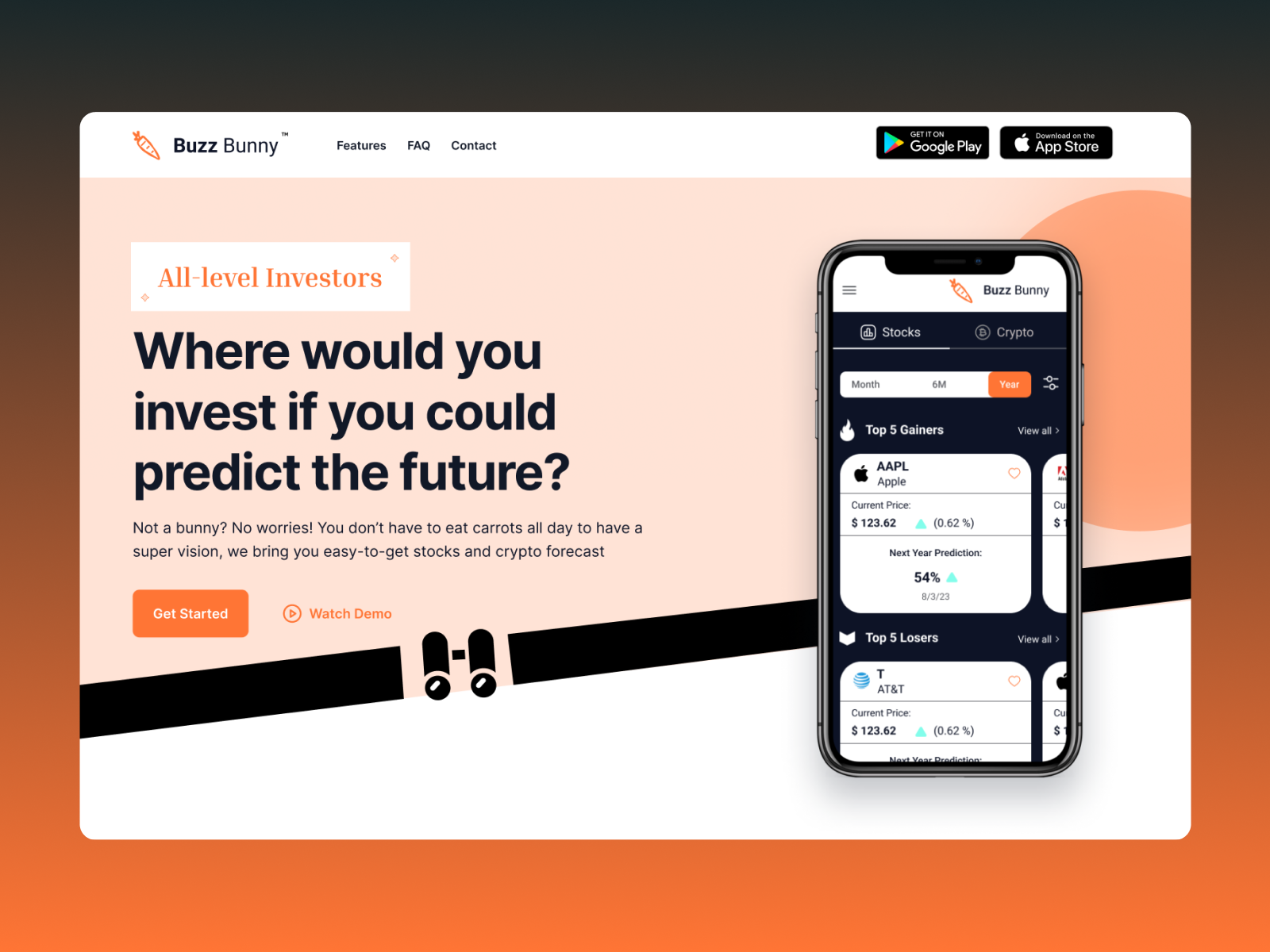 Example of Stunning Landing Page Design For Startup