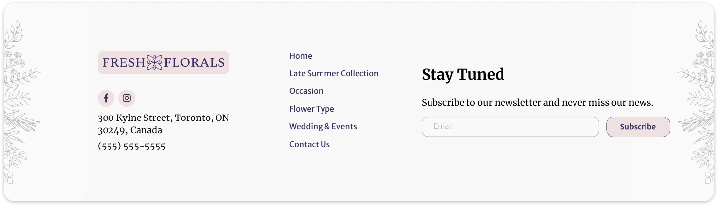 Footer Design footer ui ux web design website