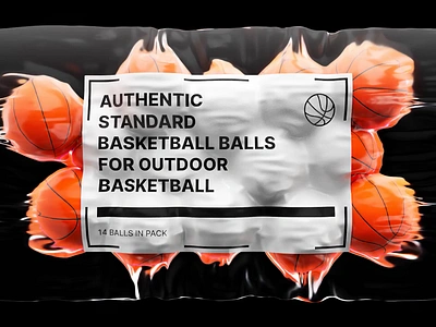 Outdoor Basketball Balls 3d 3dillustration abstract animation c4d glass graphic design illustration motion graphics render