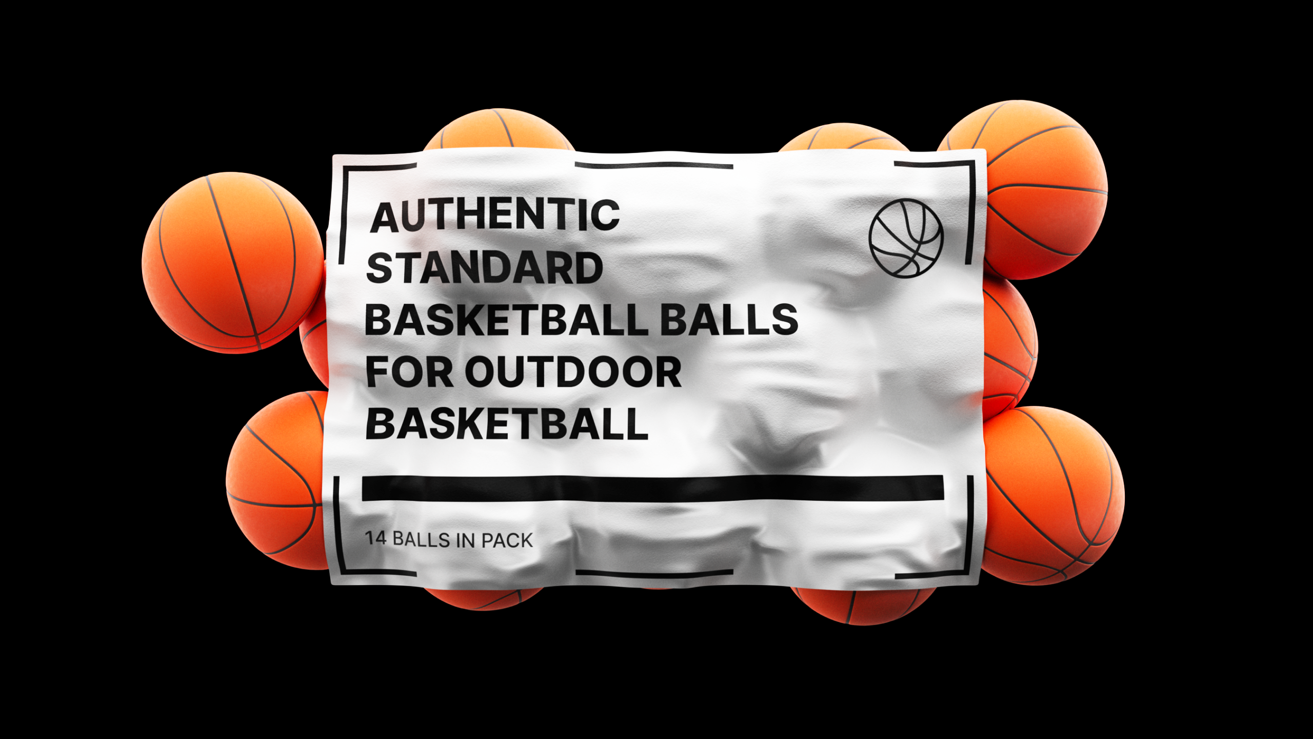 Outdoor Basketball Balls 3d 3dillustration abstract animation c4d design digital art glass graphic design illustration motion graphics render