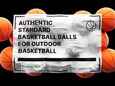 Outdoor Basketball Balls 3d 3dillustration abstract animation c4d design digital art glass graphic design illustration motion graphics render