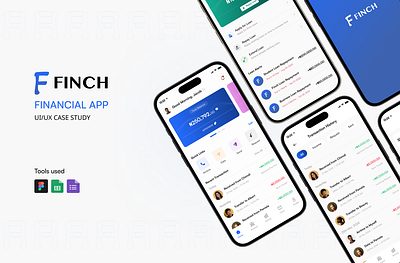 Fintech Mobile App UI/UX Design app app design design ui ux