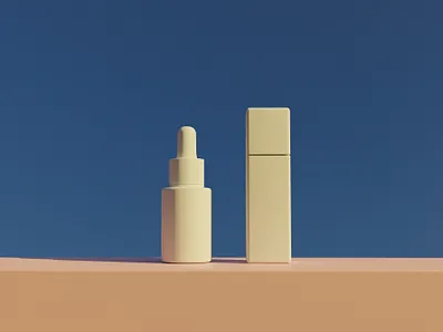 Serum skin care 3d render 3d graphic design illustration