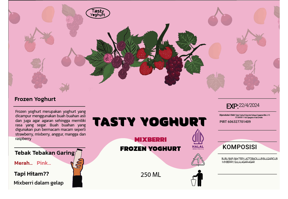 Example of Unique Product Label & Packaging Design