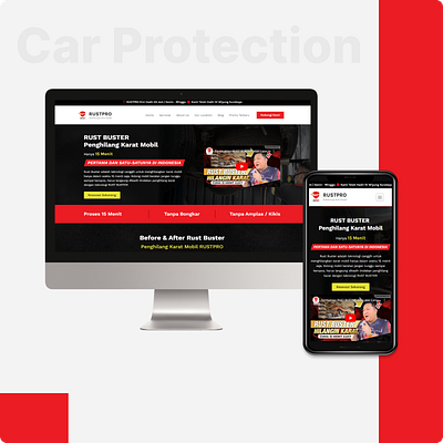 Car Protection - Web Design graphic design ui web design webdesign