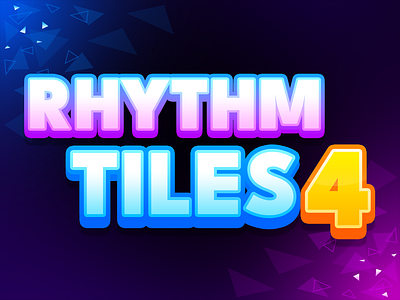 Piano Rhythm Tiles: Title game game logo logo magic tiles music music app music game piano piano app piano tiles tiles title title game typo typo game