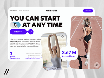 Designing a High-Impact Fitness Website for Better Conversions 3d animation branding fitness girl landig page lannding page website webdesigne website white backgroud women gym wear women running