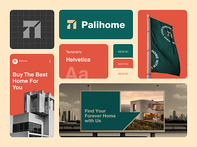 Pailhome - Real Estate Logo and Branding brand identity brand storytelling branding focotik focotik agency graphic design trends home property branding logo design modern real estate real estate branding real state ui ui design visual communication visual identity