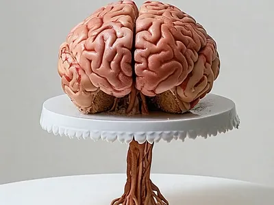 3D Animation Brain. Motion Design 3d animation branding graphic design motion graphics ui