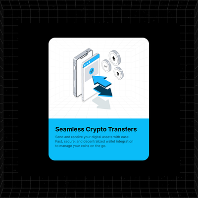 Isometric UI: Crypto Wallets & Assets blockchain design figma product design ui ui card visual design web3