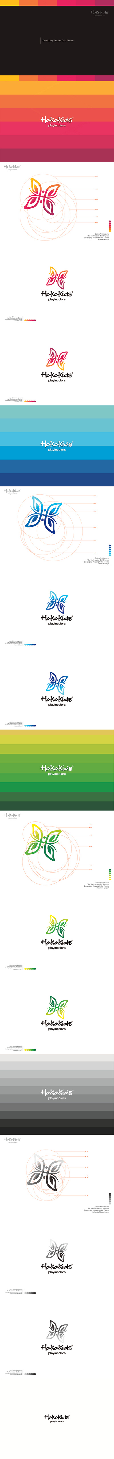 Developing Valuable Brand Design of HAKAKIDS PLAYIN COLORS 2019 branding design graphic design illustration logo typography