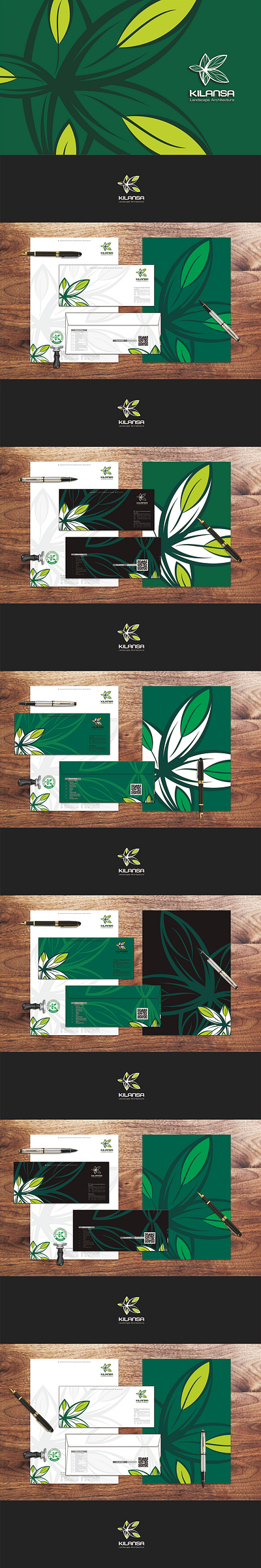 Developing Valuable Brand Design of KILANSA LANDSCAPE 2014 branding design graphic design illustration logo typography