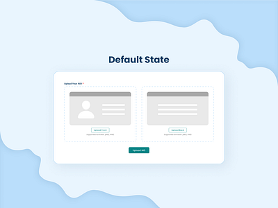 NID Upload Front Back UI Design figma formdesign nidfrontback nidupload uidesign uploadfiles uploadfilesui uploadnid uploadnidfrontback uploadnidfrontbackui uploadui uploaduifigma userexperience uxdesign webdesign