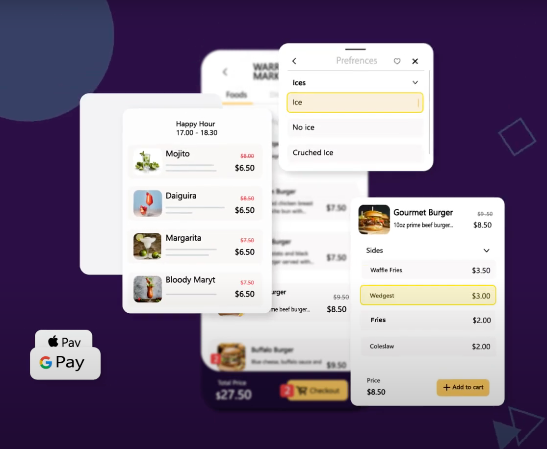 Screencast | Video presentation | 7030.studio 2d 2d animated video 7030.studio animation branding design explainer video horeca illustration mobile app motion graphics production company screencast video for website video presentation