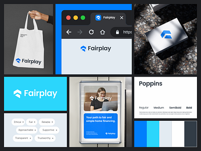 Fairplay brand and identity branding design graphic design logo