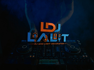 Dynamic Logo for Lalit DJ & Light Decoration sound and light