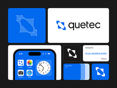 Quetec - Software Developer | Abstract Letter Q arrow logo branding coding geometric innovative it support logo maintenance minimalist modern queteclogo saas software softwaredevelopment softwaresolutions tech branding technology visual identity web3