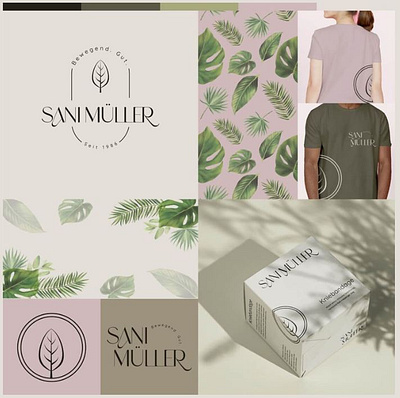 Sani Muller branding graphic design logo