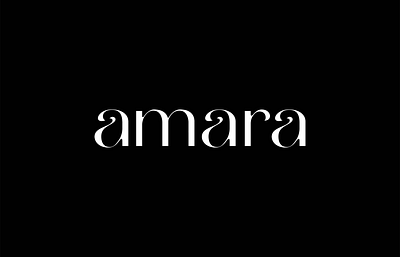 Amara Brand Design animation brandidentity branding design graphic design logo monogram typography