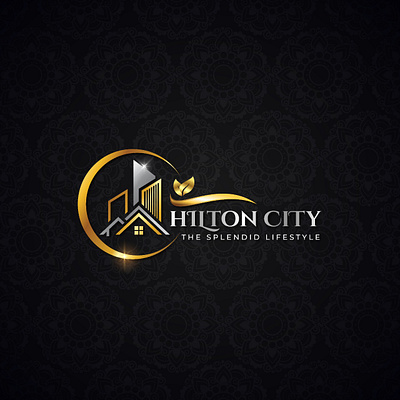 Hilton City Brand Logo animation branding design graphic design illustration logo typography vector