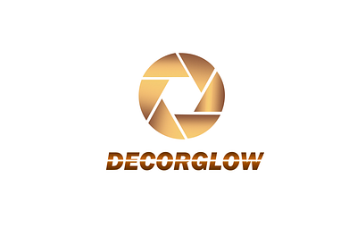 DecorGlow Logo Desig animation branding design graphic design illustration logo vector