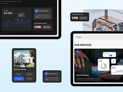 Stellar - Best Web Design for Fintech Website best web design brand website design business website financial advisor financial dashboard financial logo financial website fintech fintech app fintech branding fintech landing page fintech logo mobile website modern website promo website startup website web design web design inspiration web graphic website graphics