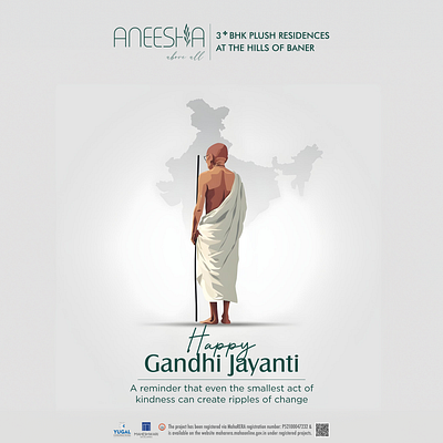 Gandhi Jayanti Social Media Post Designed By BrandMatterz branding brandmatterz brandmatterzpune design gandhi 2024 gandhi jayanti graphic design marketing social media social media post gandhi jayanti